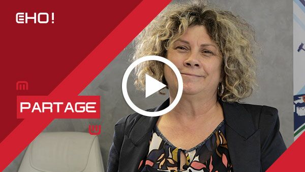 Cécile Gruat, gérante de Gruat TP, présidente de la Fédération du BTP Drôme Ardèche